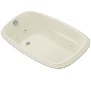 K1014-H2-96 Portrait 60'' x 32'' Whirlpool Bath - Biscuit K1014-H2-96 Portrait 60'' x 32'' Whirlpool Bath - Biscuit