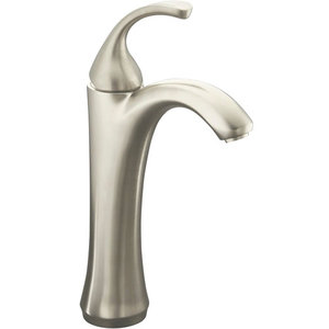 K10217-4-BN Forte Sculpted Vessel Filler Bathroom Faucet - Vibrant Brushed Nickel K10217-4-BN Forte Sculpted Vessel Filler Bathroom Faucet - Vibrant Brushed Nickel