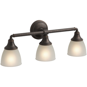 K10572-2BZ Devonshire 3 Bulb Bathroom Lighting - Oil Rubbed Bronze K10572-2BZ Devonshire 3 Bulb Bathroom Lighting - Oil Rubbed Bronze