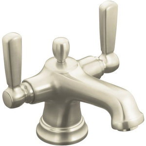 K10579-4-BN Bancroft Single Hole Bathroom Faucet - Vibrant Brushed Nickel K10579-4-BN Bancroft Single Hole Bathroom Faucet - Vibrant Brushed Nickel