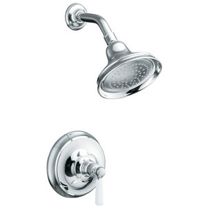 KT105834PCP/K304K Bancroft Single Handle Shower Faucet - Polished Chrome KT105834PCP/K304K Bancroft Single Handle Shower Faucet - Polished Chrome