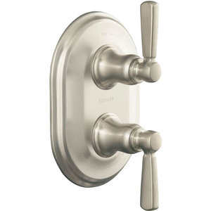 KT10594-4-BN Bancroft Thermostatic Valve Trim Trim Kit - Vibrant Brushed Nickel KT10594-4-BN Bancroft Thermostatic Valve Trim Trim Kit - Vibrant Brushed Nickel