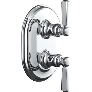 KT10594-4-CP Bancroft Thermostatic Valve Trim Trim Kit - Polished Chrome KT10594-4-CP Bancroft Thermostatic Valve Trim Trim Kit - Polished Chrome