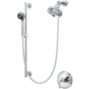 K10825-4-CP Devonshire Custom Shower System Trim Trim Kit - Polished Chrome K10825-4-CP Devonshire Custom Shower System Trim Trim Kit - Polished Chrome