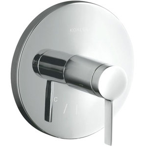 KT10940-4-CP Stillness Thermostatic Valve Custom Shower Valve - Polished Chrome KT10940-4-CP Stillness Thermostatic Valve Custom Shower Valve - Polished Chrome
