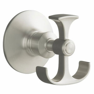 K11055-BN Archer Robe Hook Bathroom Accessory - Vibrant Brushed Nickel K11055-BN Archer Robe Hook Bathroom Accessory - Vibrant Brushed Nickel