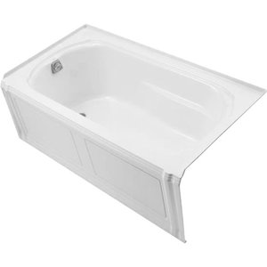 K1108-LA-0 Portrait 60'' x 32'' Soaking Tub - White K1108-LA-0 Portrait 60'' x 32'' Soaking Tub - White