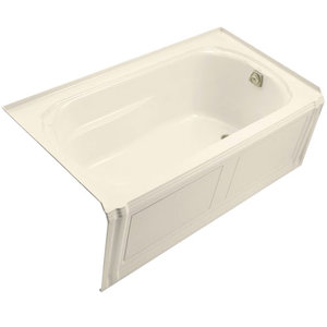 K1108-RA-47 Portrait 60'' x 32'' Soaking Tub - Almond K1108-RA-47 Portrait 60'' x 32'' Soaking Tub - Almond