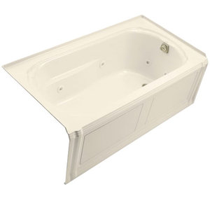 K1109-HR-47 Portrait 60'' x 32'' Whirlpool Bath - Almond K1109-HR-47 Portrait 60'' x 32'' Whirlpool Bath - Almond