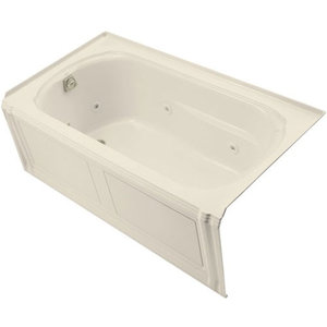 K1109-LA-47 Portrait 60'' x 32'' Whirlpool Bath - Almond K1109-LA-47 Portrait 60'' x 32'' Whirlpool Bath - Almond