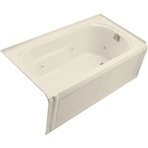K1109-RA-47 Portrait 60'' x 32'' Whirlpool Bath - Almond K1109-RA-47 Portrait 60'' x 32'' Whirlpool Bath - Almond