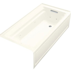 K1124-RA-96 Archer 72"x 36" Whirlpool Bath - Biscuit K1124-RA-96 Archer 72"x 36" Whirlpool Bath - Biscuit