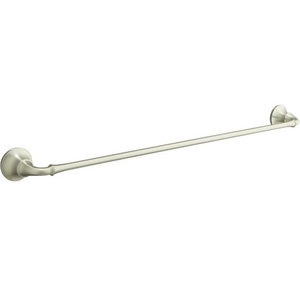 K11270-BN Forte Traditional Towel Bar Bathroom Accessory - Vibrant Brushed Nickel K11270-BN Forte Traditional Towel Bar Bathroom Accessory - Vibrant Brushed Nickel