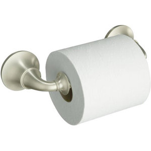 K11274-BN Forte Traditional Paper Holder Bathroom Accessory - Vibrant Brushed Nickel K11274-BN Forte Traditional Paper Holder Bathroom Accessory - Vibrant Brushed Nickel