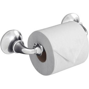 K11274-CP Forte Traditional Paper Holder Bathroom Accessory - Polished Chrome K11274-CP Forte Traditional Paper Holder Bathroom Accessory - Polished Chrome