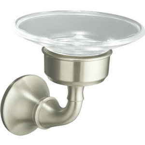 K11280-BN Forte Traditional Soap Dish Bathroom Accessory - Vibrant Brushed Nickel K11280-BN Forte Traditional Soap Dish Bathroom Accessory - Vibrant Brushed Nickel
