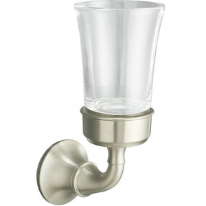 K11281-BN Forte Traditional Toothbrush & Tumbler Holder Bathroom Accessory - Vibrant Brushed Nickel K11281-BN Forte Traditional Toothbrush & Tumbler Holder Bathroom Accessory - Vibrant Brushed Nickel