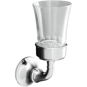 K11281-CP Forte Traditional Toothbrush & Tumbler Holder Bathroom Accessory - Polished Chrome K11281-CP Forte Traditional Toothbrush & Tumbler Holder Bathroom Accessory - Polished Chrome