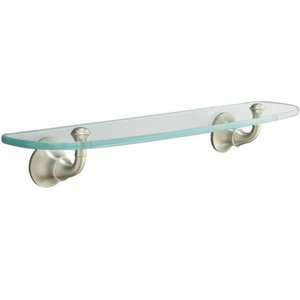 K11283-BN Forte Traditional Vanity Shelf Bathroom Accessory - Vibrant Brushed Nickel K11283-BN Forte Traditional Vanity Shelf Bathroom Accessory - Vibrant Brushed Nickel