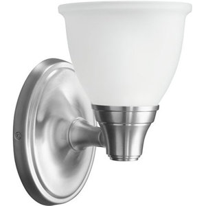 K11365-G Forte 1 Bulb Wall Sconce - Brushed Chrome K11365-G Forte 1 Bulb Wall Sconce - Brushed Chrome