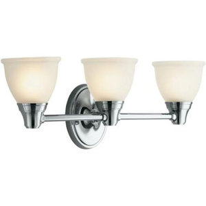 K11367-CP Forte 3 Bulb Bathroom Lighting - Polished Chrome K11367-CP Forte 3 Bulb Bathroom Lighting - Polished Chrome