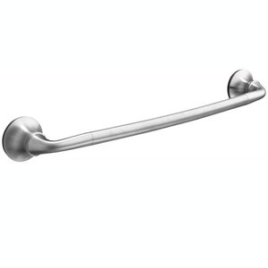 K11370-G Forte Sculpted Towel Bar Bathroom Accessory - Brushed Chrome K11370-G Forte Sculpted Towel Bar Bathroom Accessory - Brushed Chrome