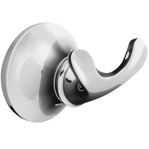 K11375-CP Forte Sculpted Robe Hook Bathroom Accessory - Polished Chrome K11375-CP Forte Sculpted Robe Hook Bathroom Accessory - Polished Chrome