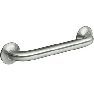 K11390-BS Transitional Hand Rail Bathroom Accessory - Brushed Stainless K11390-BS Transitional Hand Rail Bathroom Accessory - Brushed Stainless