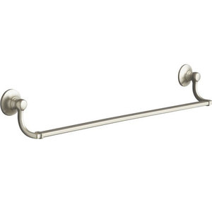 K11411-BN Bancroft Towel Bar Bathroom Accessory - Vibrant Brushed Nickel K11411-BN Bancroft Towel Bar Bathroom Accessory - Vibrant Brushed Nickel