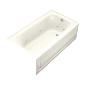 K1151-HR-96 Bancroft 60'' x 32'' Whirlpool Bath - Biscuit K1151-HR-96 Bancroft 60'' x 32'' Whirlpool Bath - Biscuit