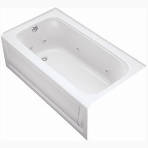 K1151-LA-0 Bancroft 60'' x 32'' Whirlpool Bath - White K1151-LA-0 Bancroft 60'' x 32'' Whirlpool Bath - White