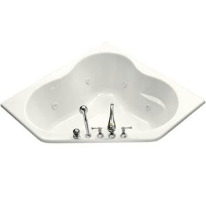 K1154-HC-0 ProFlex Unique Size Whirlpool Bath - White K1154-HC-0 ProFlex Unique Size Whirlpool Bath - White