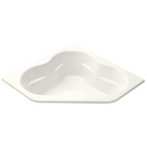 K1160-GF-0 Tercet 60" Corner Air Tub - White K1160-GF-0 Tercet 60" Corner Air Tub - White