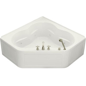 K1160-LA-0 Tercet Unique Size Whirlpool Bath - White K1160-LA-0 Tercet Unique Size Whirlpool Bath - White