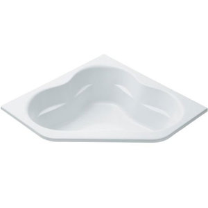 K1161-0 Tercet 60" Corner Soaking Tub - White K1161-0 Tercet 60" Corner Soaking Tub - White