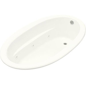 K1164-CB-0 Sunward 72" x 42" Whirlpool Bath - White K1164-CB-0 Sunward 72" x 42" Whirlpool Bath - White