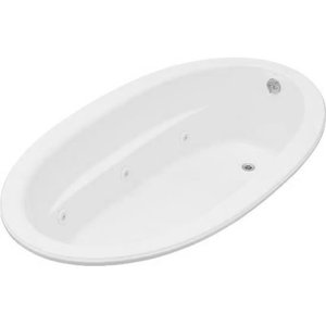 K1164-H-0 Sunward 72" x 42" Whirlpool Bath - White K1164-H-0 Sunward 72" x 42" Whirlpool Bath - White