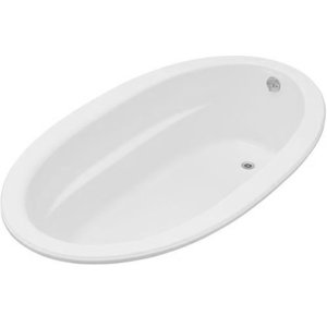 K1165-0 Sunward 72" x 42" Soaking Tub - White K1165-0 Sunward 72" x 42" Soaking Tub - White