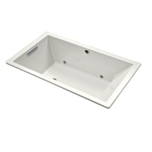 K1173-GCR-0 Underscore 66" Air Tub - White K1173-GCR-0 Underscore 66" Air Tub - White