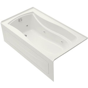 K1224-LA-0 Mariposa 66" Whirlpool Bath - White K1224-LA-0 Mariposa 66" Whirlpool Bath - White