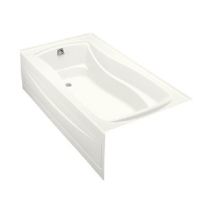 K1257-GLA-0 Mariposa 72" x 36" Air Tub - White K1257-GLA-0 Mariposa 72" x 36" Air Tub - White