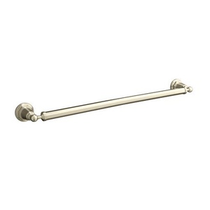 K13109-BN Pinstripe Towel Bar Bathroom Accessory - Vibrant Brushed Nickel K13109-BN Pinstripe Towel Bar Bathroom Accessory - Vibrant Brushed Nickel