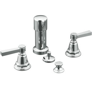 K13142-4B-CP Pinstripe Vertical Spray Bidet Faucet - Polished Chrome K13142-4B-CP Pinstripe Vertical Spray Bidet Faucet - Polished Chrome