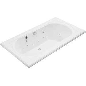 K1418-HN-0 Memoirs 72" x 42" Whirlpool Bath - White K1418-HN-0 Memoirs 72" x 42" Whirlpool Bath - White