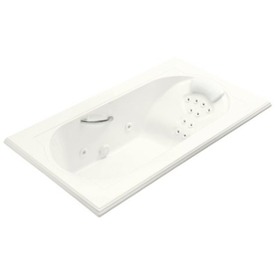 K1418-M-0 Memoirs 72" x 42" Whirlpool Bath - White K1418-M-0 Memoirs 72" x 42" Whirlpool Bath - White