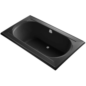 K1418-VBW-7 Memoirs 72" x 42" Soaking Tub - Black K1418-VBW-7 Memoirs 72" x 42" Soaking Tub - Black