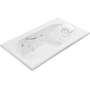 K1418-V-0 Memoirs 72" x 42" Whirlpool Bath - White K1418-V-0 Memoirs 72" x 42" Whirlpool Bath - White
