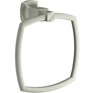 K16254-BN Margaux Towel Ring Bathroom Accessory - Vibrant Brushed Nickel K16254-BN Margaux Towel Ring Bathroom Accessory - Vibrant Brushed Nickel