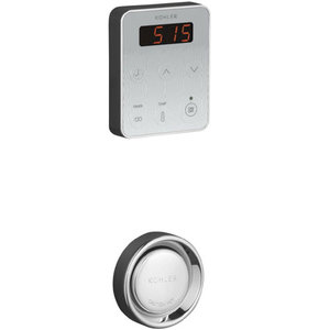 K1647-PC-CP Steam Steam Control Steam Bath - Polished Chrome K1647-PC-CP Steam Steam Control Steam Bath - Polished Chrome