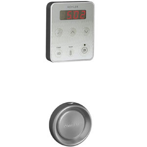 K1647-PC-G Steam Steam Control Steam Bath - Brushed Chrome K1647-PC-G Steam Steam Control Steam Bath - Brushed Chrome